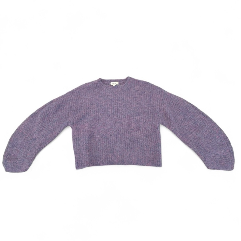 On 34th Wool Blend Purple Pink Blue Blended Fiber Sweater XS